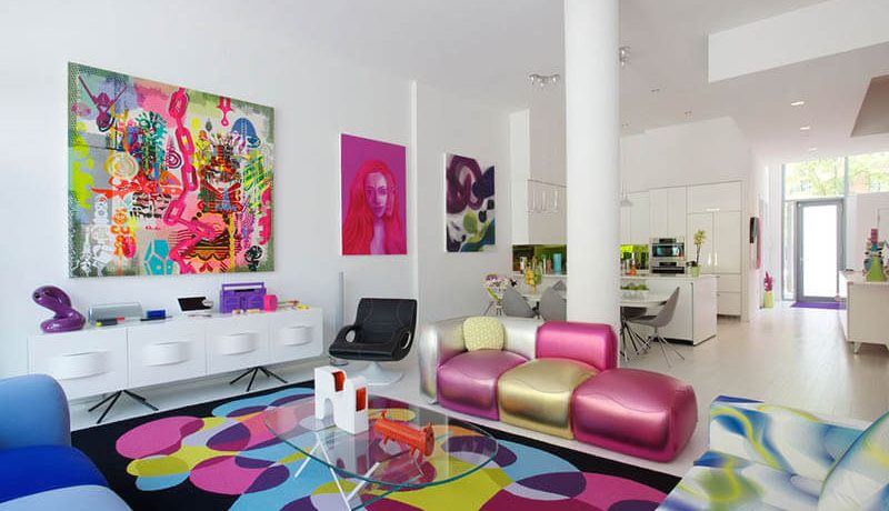 arredamento in stile pop art